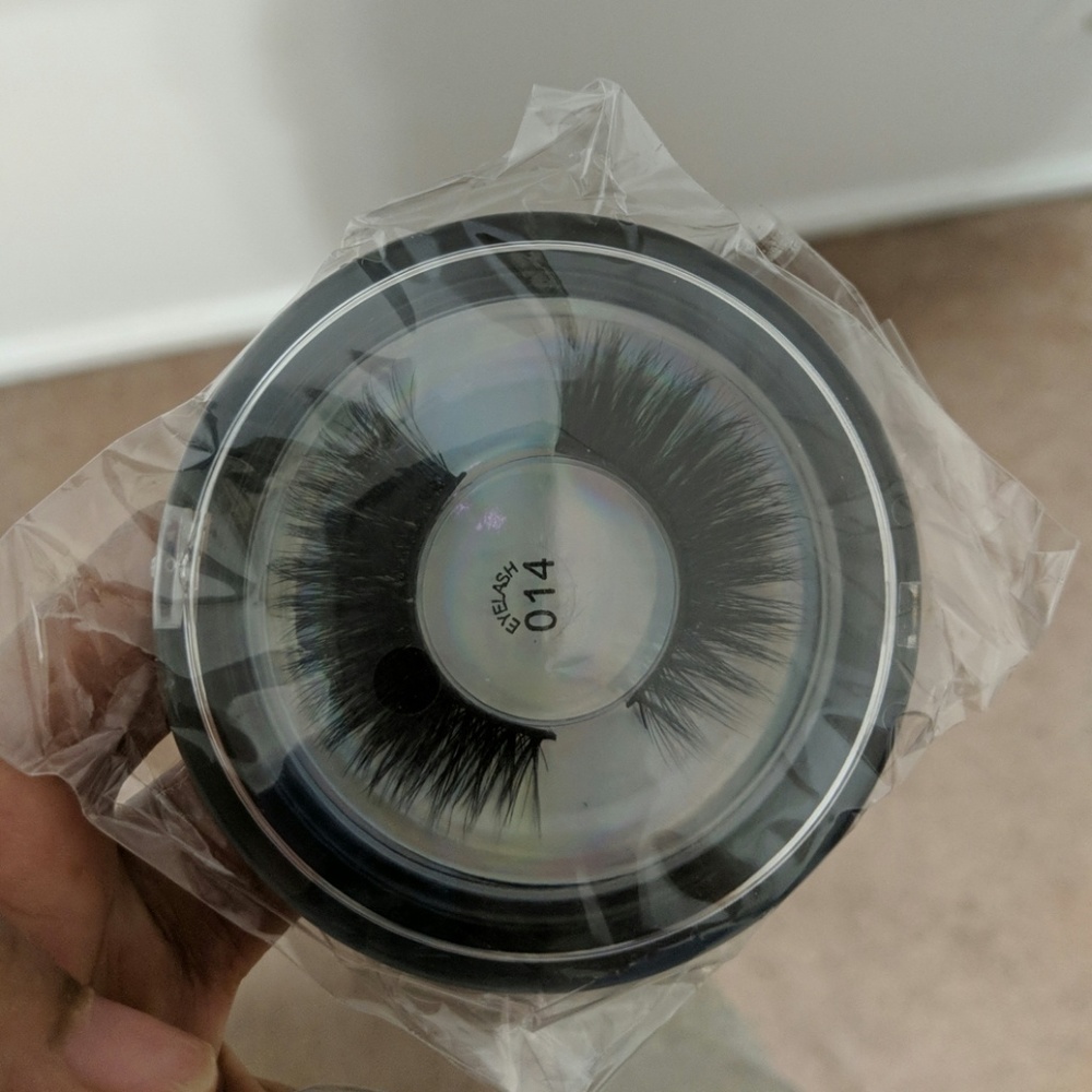 Faux mink eyelashes - style 1